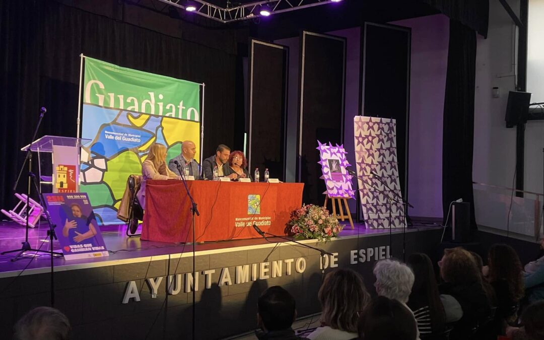 Acto Comarcal de la Mancomunidad de Municipios Valle del Guadiato en Espiel con Motivo del Día Internacional de la Eliminación de la Violencia contra las Mujeres