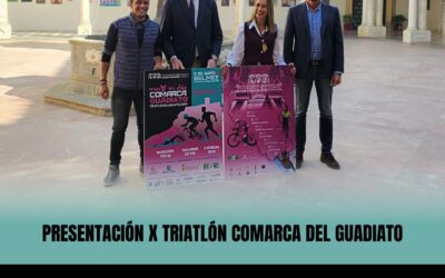 PRESENTADO EL X TRIATLÓN COMARCA DEL GUADIATO EN LA DIPUTACIÓN DE CÓRDOBA
